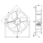 Ventilateur compact W1G250-HH37-52 - 13510595