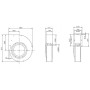 Ventilateur centrifuge RG31S-4DK.4L.3L - 11410110