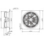 Ventilateur hélicoïde FE080-ADQ.6N.5. - 11030408