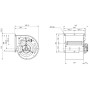 Ventilateur centrifuge DD 10/10.490.4. BRIDE ET SUPPORT - 30452165