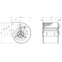 Ventilateur centrifuge DDM 10/10.515.6 BRIDE ET SUPPORT - 30461009