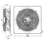 Ventilateur hélicoïde W3G630-GR85-01 - 13530637