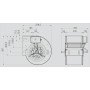 Ventilateur centrifuge DDM 9/7.200.6.3V BRIDE ET SUPPORT - 30460830