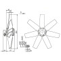 Ventilateur hélicoïde FC071-6DA.6K.A7 - 11020716