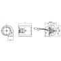 Ventilateur centrifuge FC 83M-2025/2 - 31200086