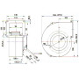 Ventilateur centrifuge G3G146-AB54-01 - 13610140