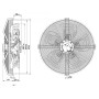 Ventilateur hélicoïde S4D630-AH01-01 - 13032647