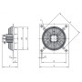 Ventilateur HEP-63-4T/H - 23053630