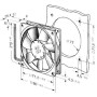 Ventilateur compact 8412N/2G - 13020038