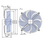 Ventilateur FN056-VDW.4MA.7P2. - 11060582