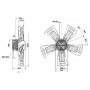 Ventilateur hélicoïde A3G910-AV02-01 - 13532911
