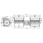Ventilateur centrifuge K3G146-AC15-01 - 13220149