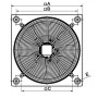Ventilateur HXBR/6 630 6P - 41030630