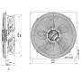 Ventilateur W3G800-DV01-02 - 13530804