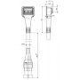 CABLE CONNECTEUR CARRIER ECM 12-10 - 12509232