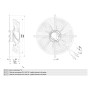 Ventilateur hélicoïde S3G300-AN02-11 - 13531301