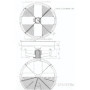 Ventilateur hélicoïde IA0900 4PA27 TX120L12 - 26020931