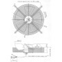 Ventilateur hélicoïde IA0350 VD46 MG030W04 - 26050344