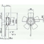 Ventilateur hélicoïde A4D250-AA04-02 - 13031246