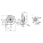 Ventilateur centrifuge RG130/0800-3612-0111111 - 13010647