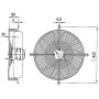 Ventilateur hélicoïde S4E350-AN02-31 - 13032351