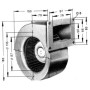 Ventilateur centrifuge G2E108-AA01-01 - 13410032