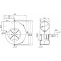 Ventilateur centrifuge G2E140-NS38-01 - 13410078