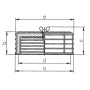 Accessoire ventilateur FILTRE COMPLET POUR G2E/D2E 180 - 13419181