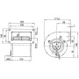 Ventilateur centrifuge D4E133-AH01-55 - 13422054