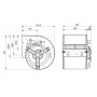 Ventilateur centrifuge DDM 7/7.147.4 BRIDE ET SUPPORT - 30460761