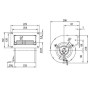 Ventilateur centrifuge D2E146-AP47-02 - 13422085
