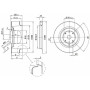 Moto-turbine R4E280-AD08-05 - 13430286