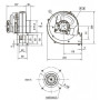 Ventilateur centrifuge RLS 170-0013/3633 - 13450011