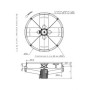 Ventilateur hélicoïde IA0900 PA27 TX140L08 - 26020928