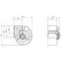Ventilateur centrifuge SAI 10/6 RD M9F5 - 30480010