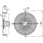Ventilateur hélicoïde S4E300-AS72-31 - 13032300