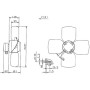 Ventilateur hélicoïde FB050-4EA.4I.2P. - 11010323
