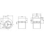Ventilateur centrifuge RD20S-4DW.4F.2L - 11420101