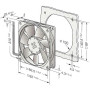 Ventilateur compact 3412N/2G - 13020107