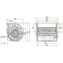Ventilateur centrifuge D4E146-LV19-14 - 13422078