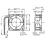 Ventilateur compact 614NHHR - 13020219