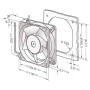 Ventilateur compact 4184N/2XH - 13020296