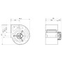 Ventilateur centrifuge DD 12/9.1100.6  BRIDE ET SUPPORT - 30452252